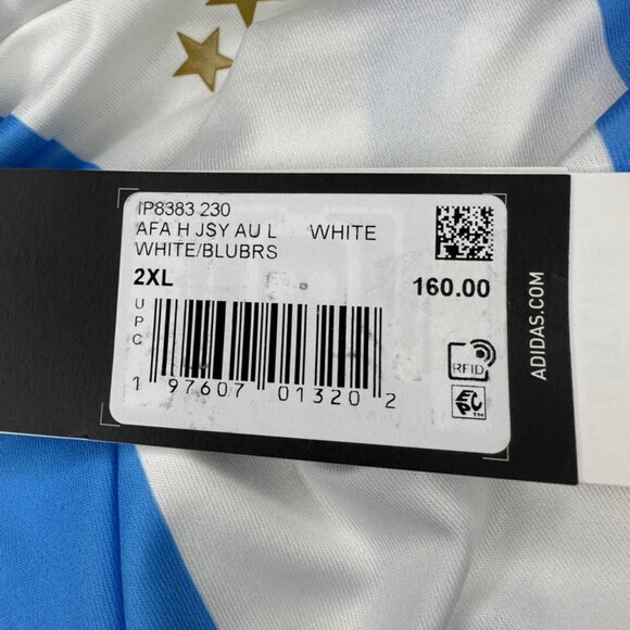 Adidas 2022 FIFA World Cup “Argentina” Long Sleeve Jersey XXL - Picture 11 of 12